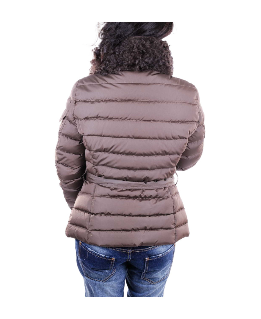 Moncler Agave Down Jacket In Gray
