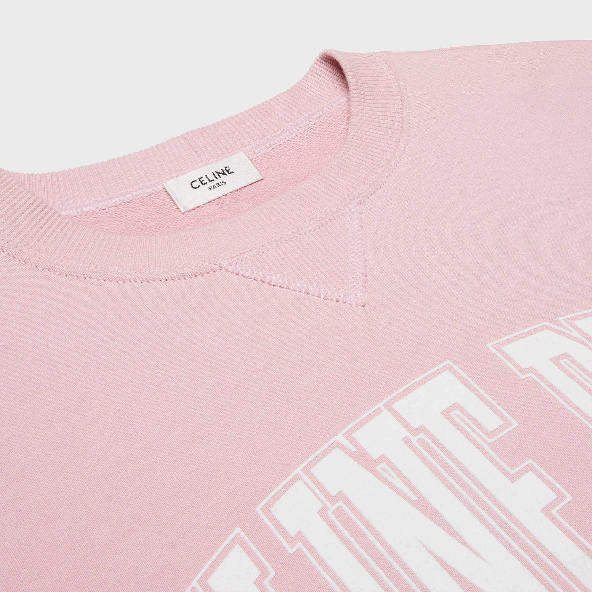 Celine Long-sleeved Sweater In Pink