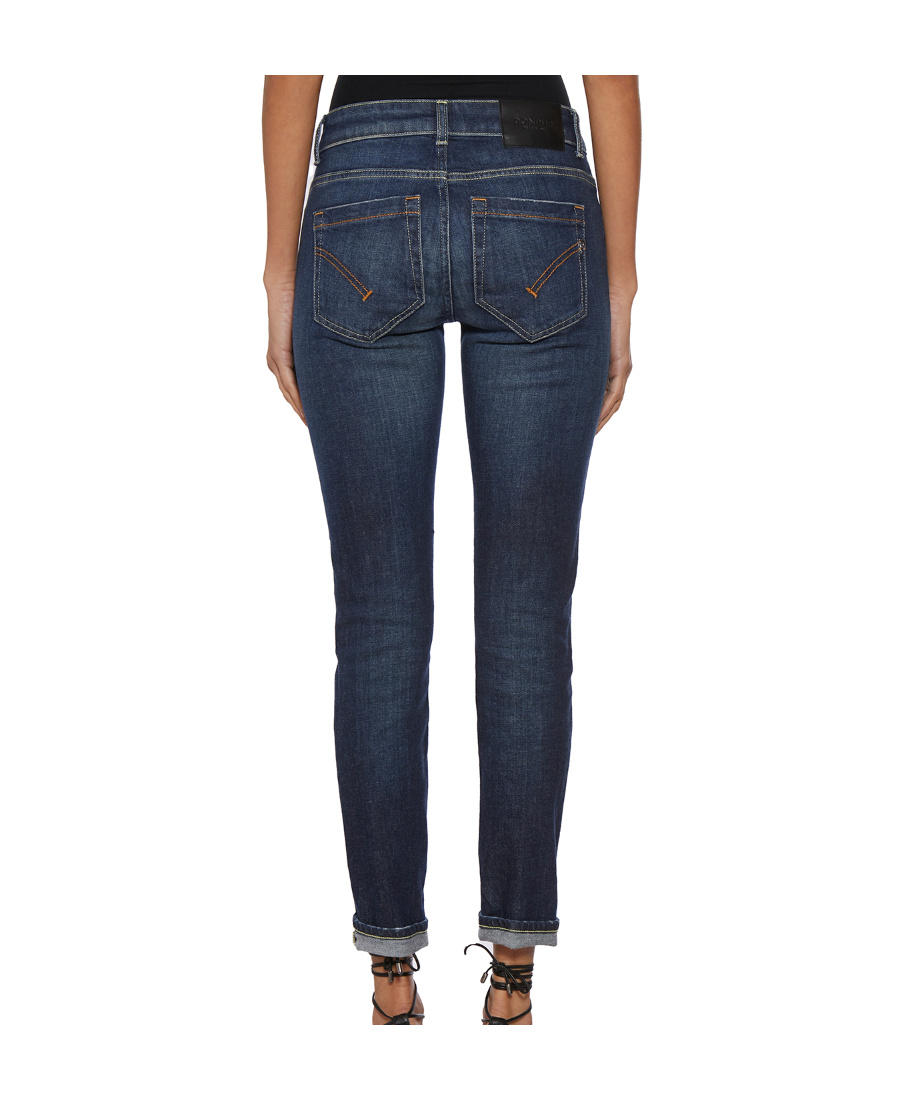 Dondup Mod.monroe Denim Jeans In Black