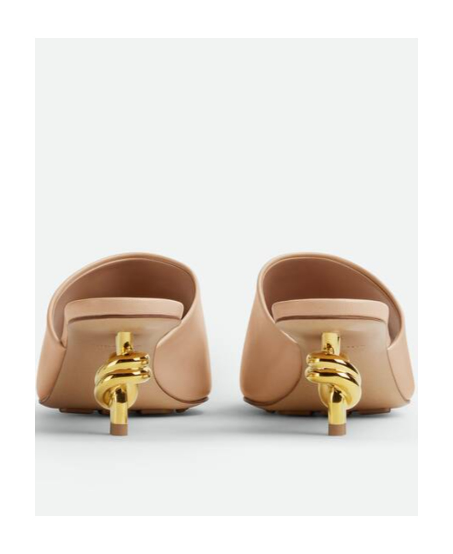 Bottega Veneta Knot Mule In Nude