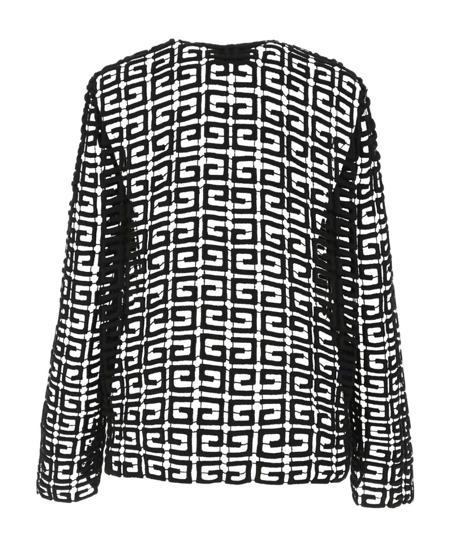 Givenchy Long-sleeved Cardigan In Black