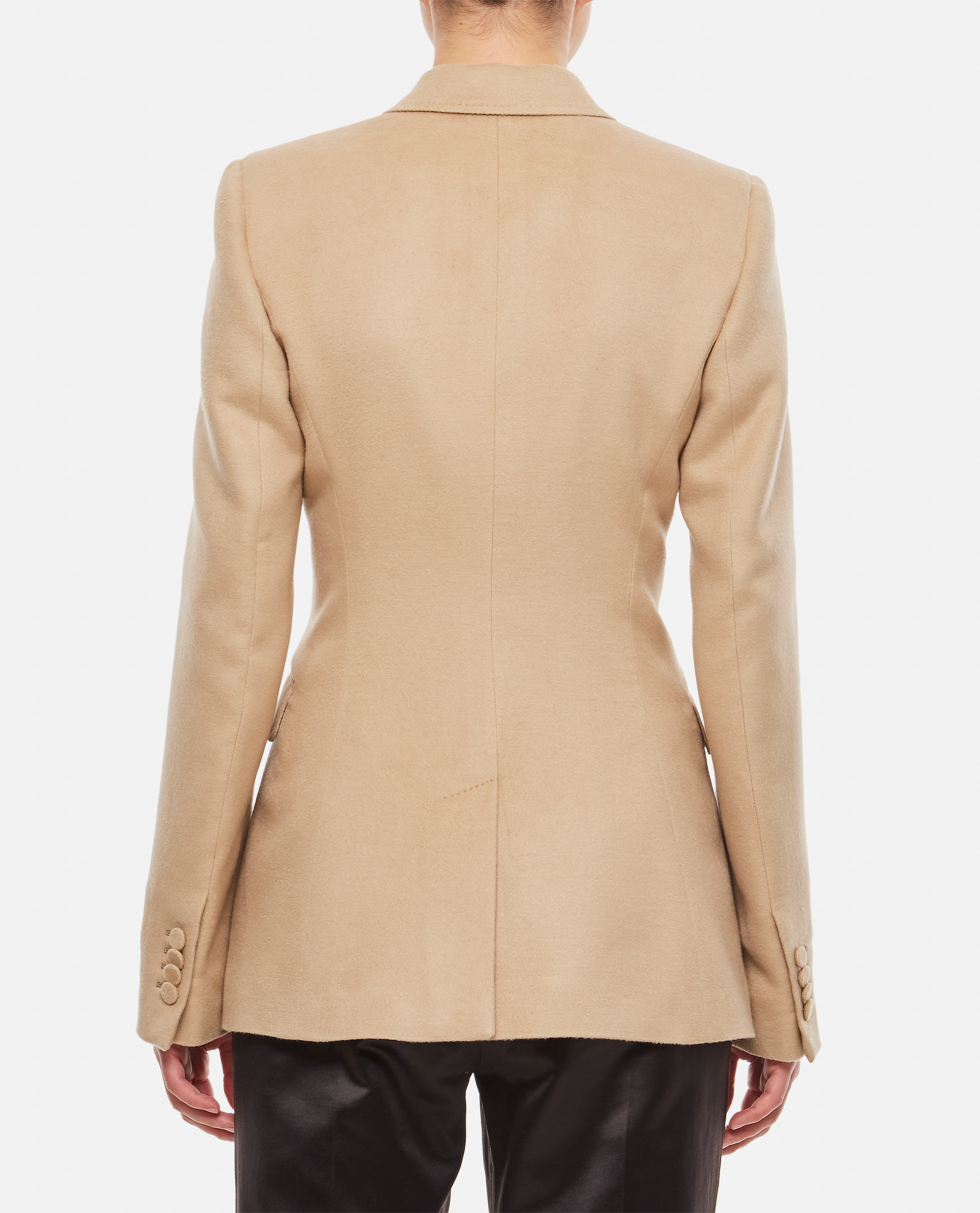 Gabriela Hearst Long Sleeved Suit Jacket In Nude