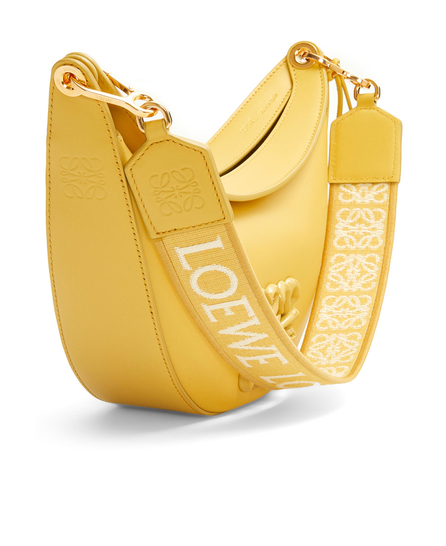 Loewe Luna Small Shoulder Bag In Yellow