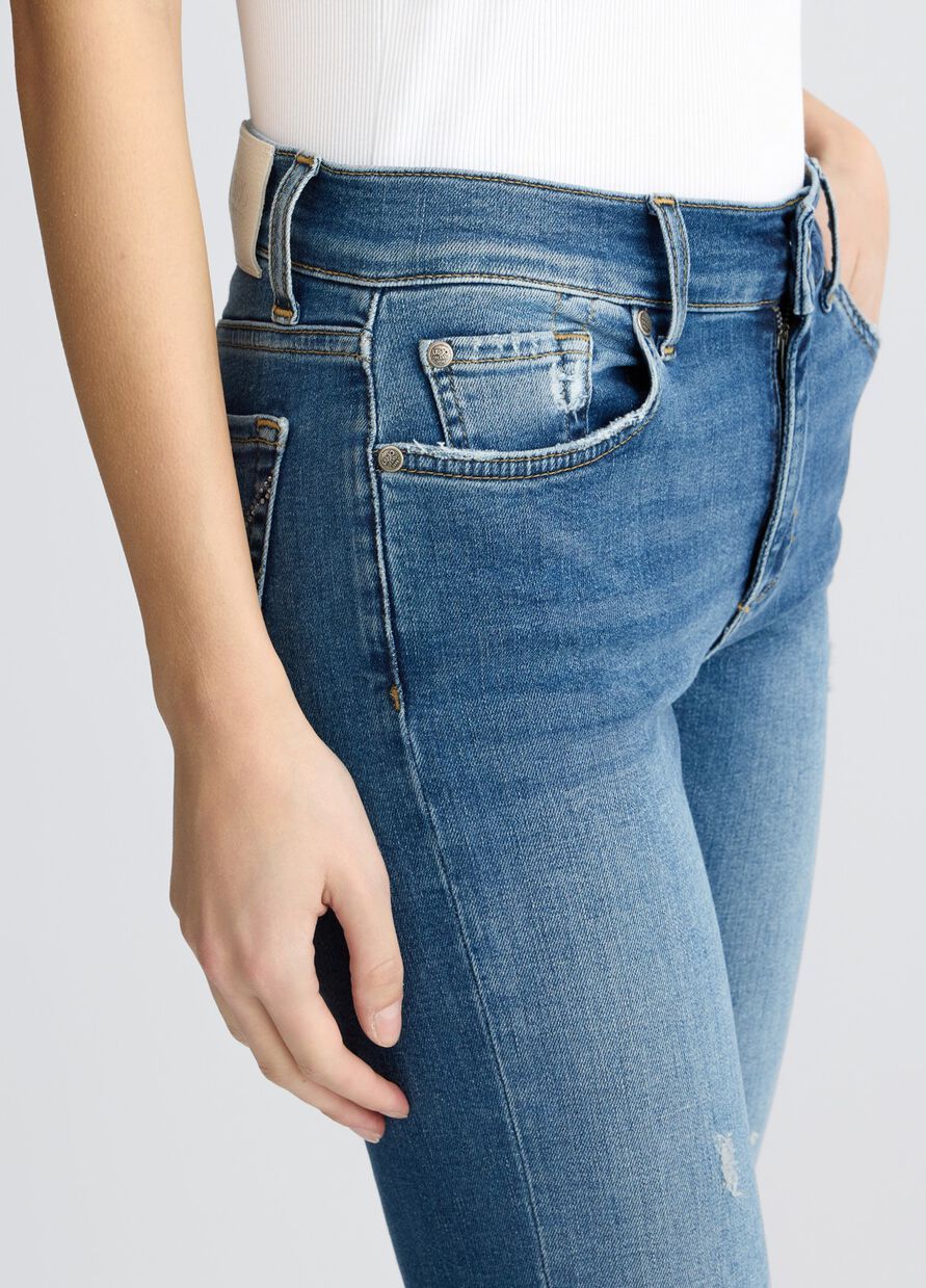 Liu •jo Flared Jeans With Rhinestones
