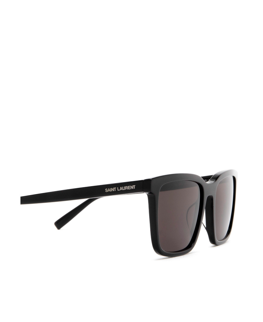Saint Laurent Sl 500 Square-frame Sunglasses In Brown