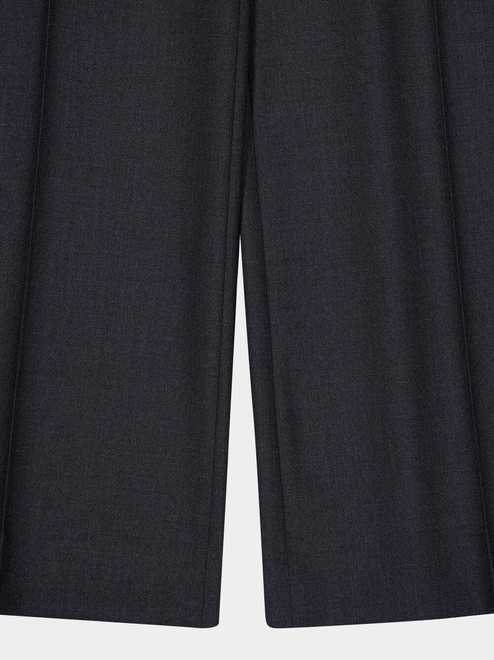 Dolce & Gabbana Wide-leg Trousers In Gray