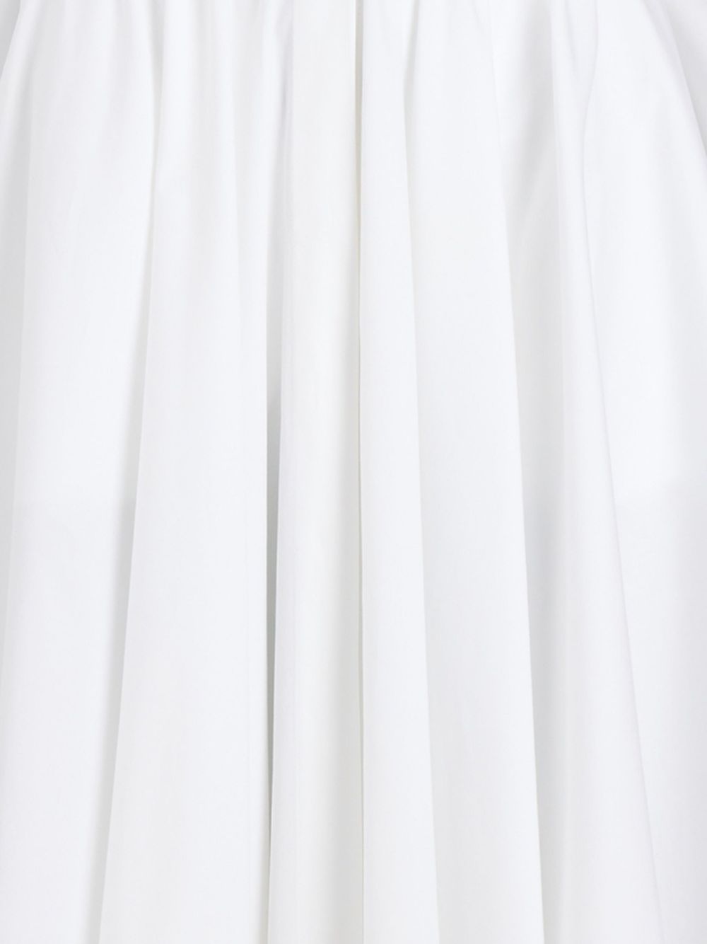 Patou Cotton Poplin Dress In White