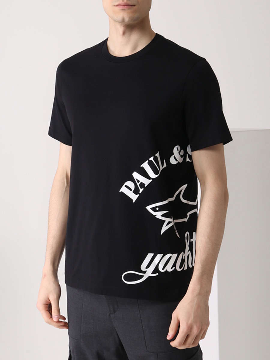 PAUL & SHARK T-SHIRT WITH ROUND NECK AND SHORT SLEEVES