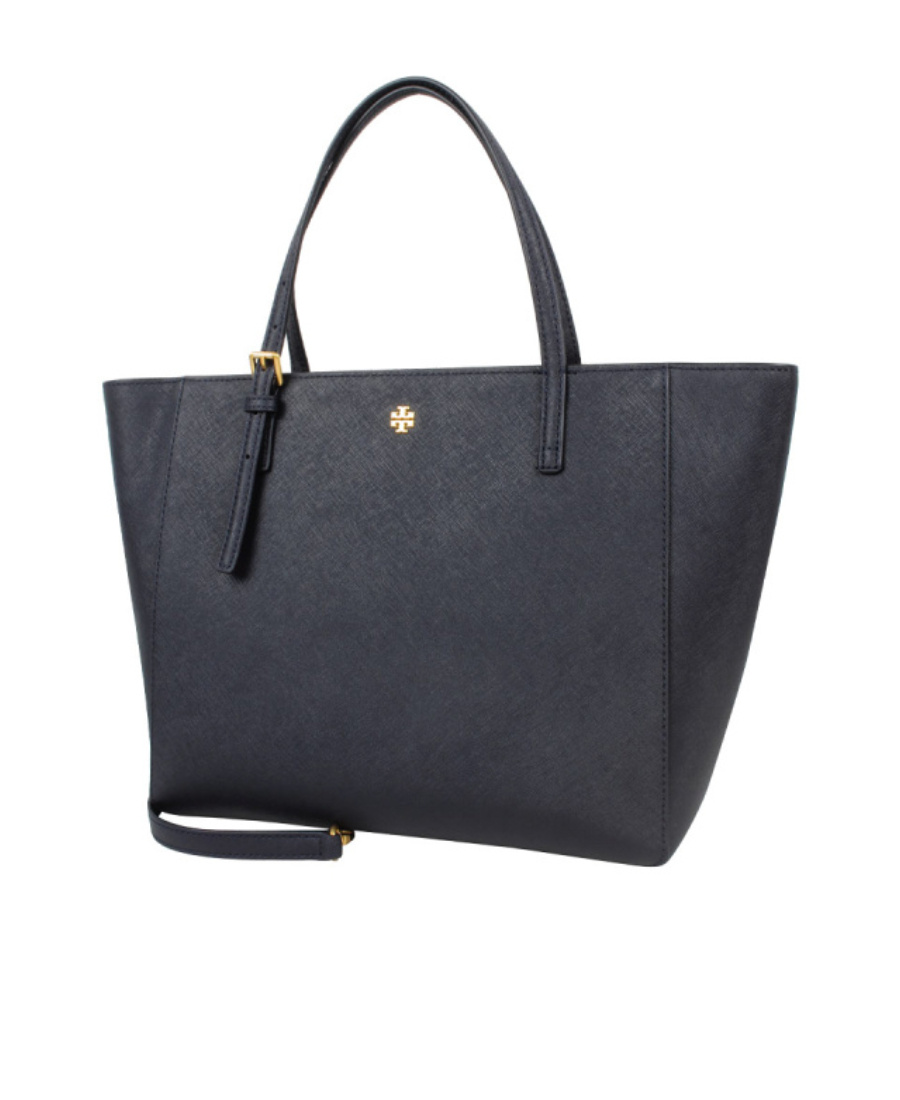 Tory Burch Emerson Tote Handbag In Blue