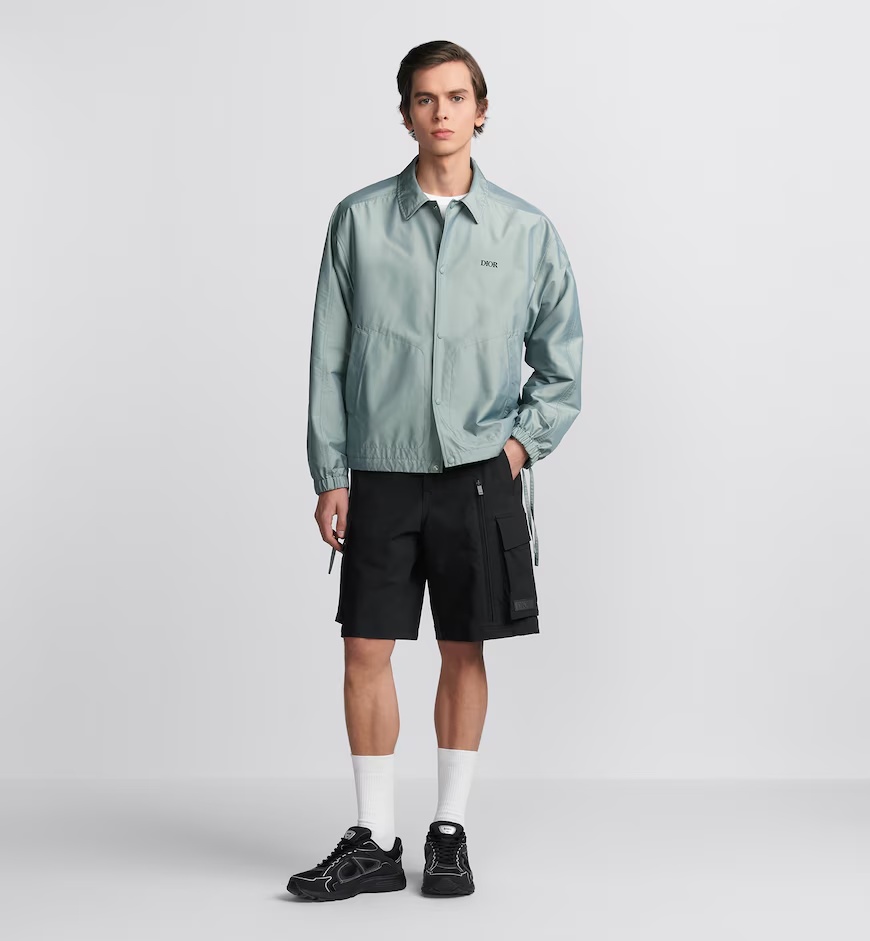 Dior Logo Work Shorts In Black