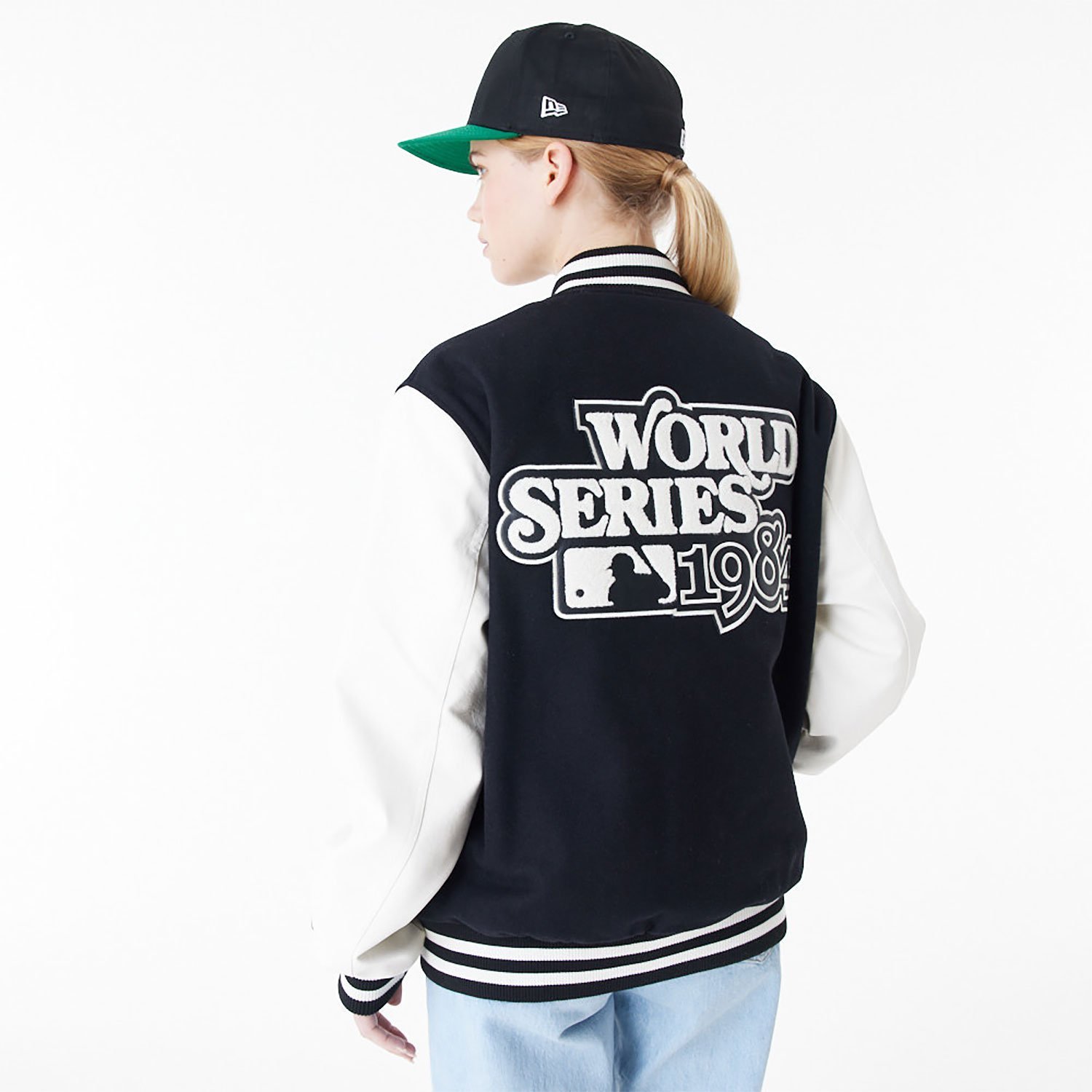 NEW ERA LONG-SLEEVED WOOL CASUAL JACKET
