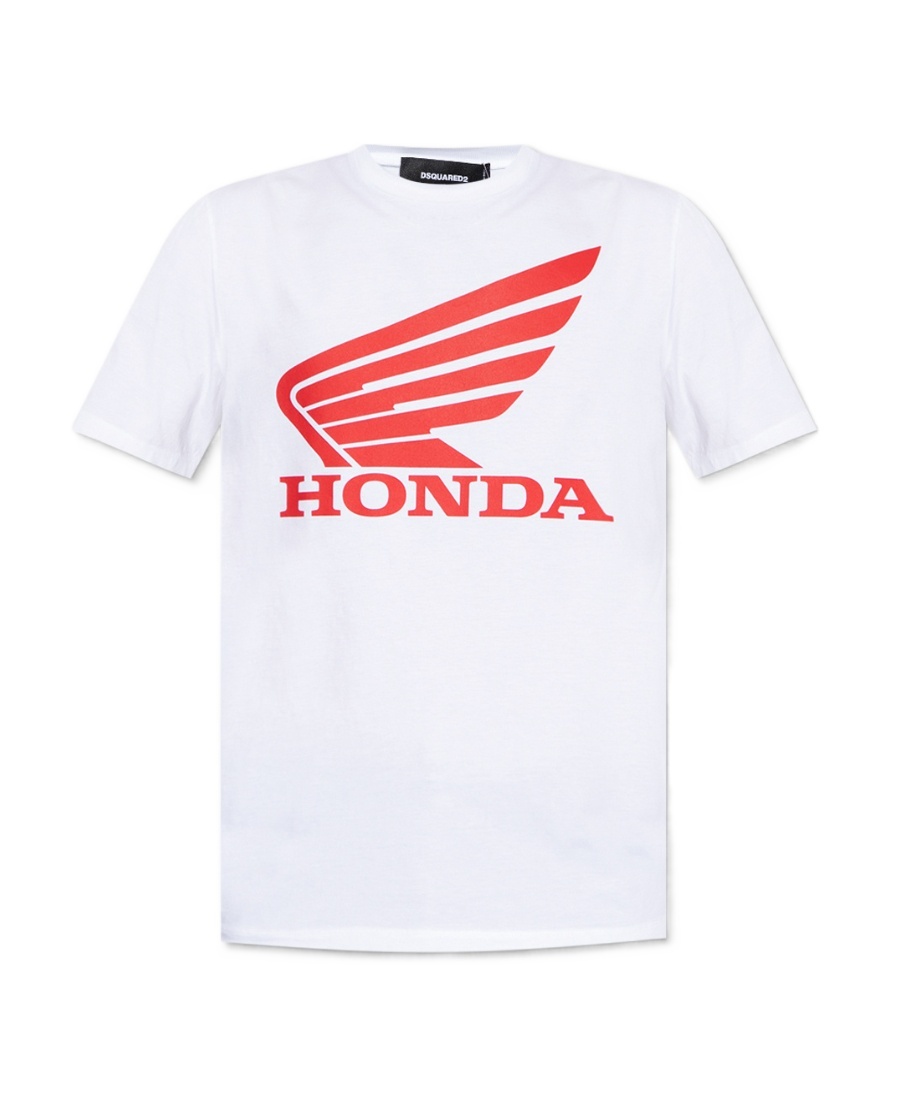 Dsquared2 Logo-print Short-sleeve T-shirt In White