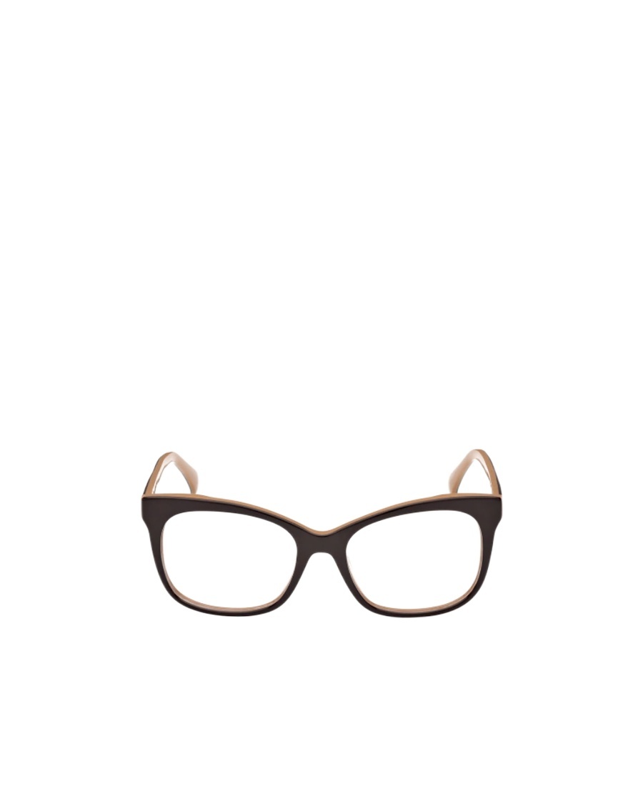 Max Mara Logo Flat Mirror In Brown