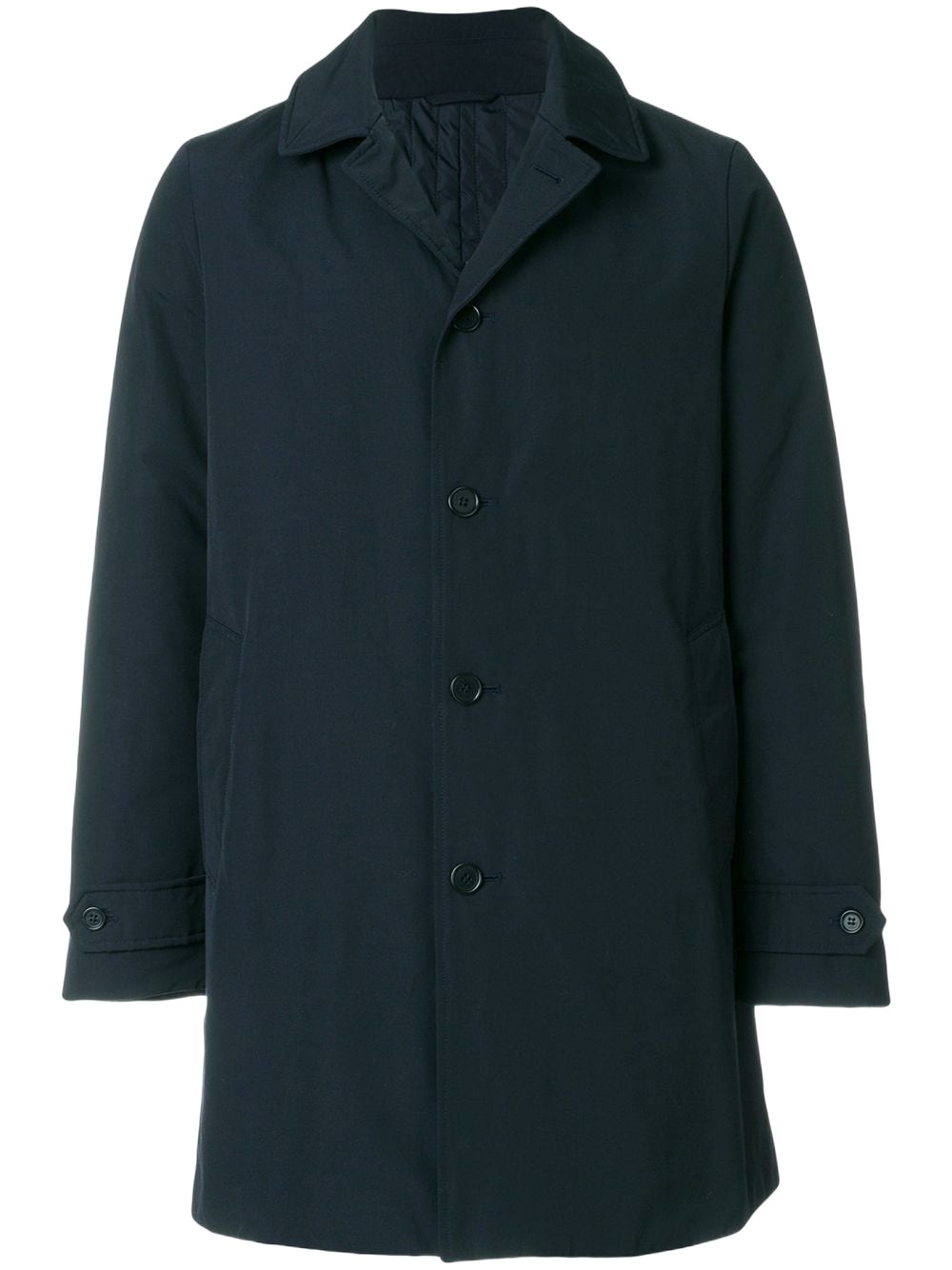 ASPESI SINGLE-BREASTED COTTON-BLEND COAT