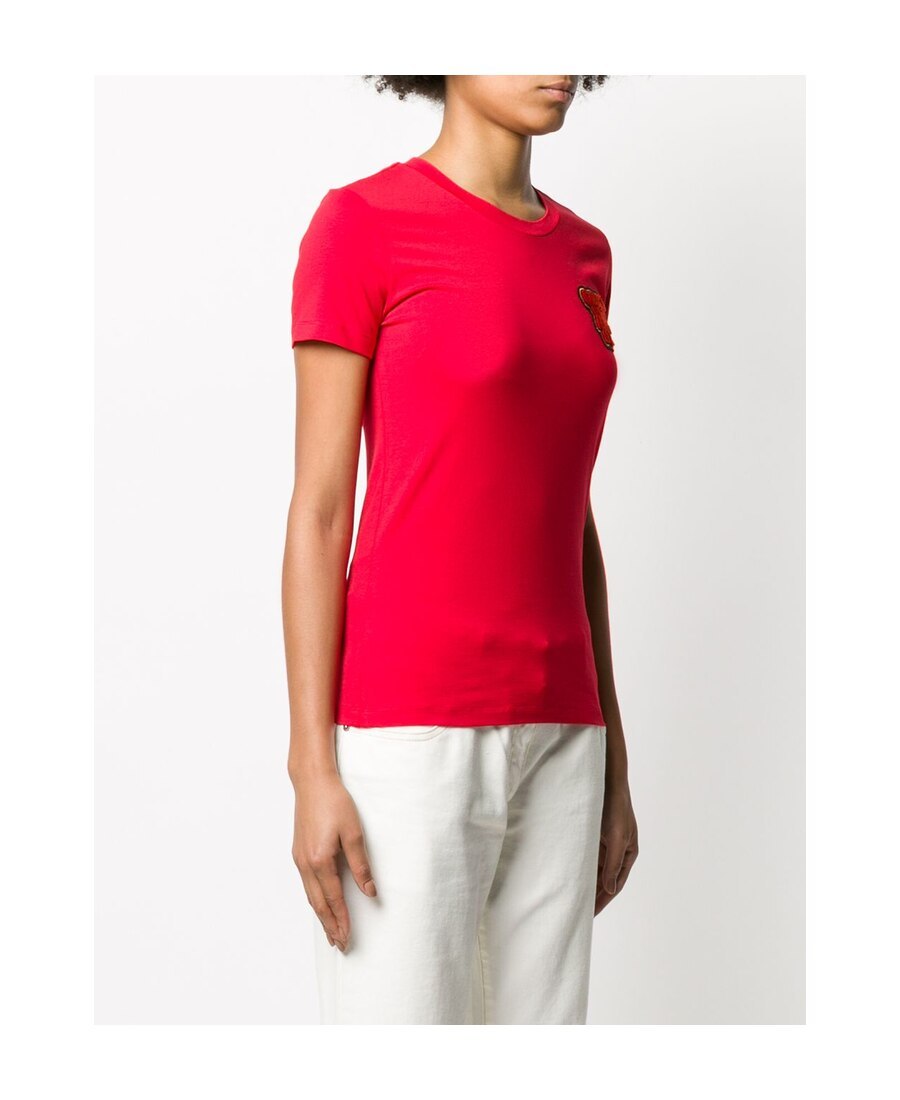 EMPORIO ARMANI TEDDY BEAR DECAL T-SHIRT