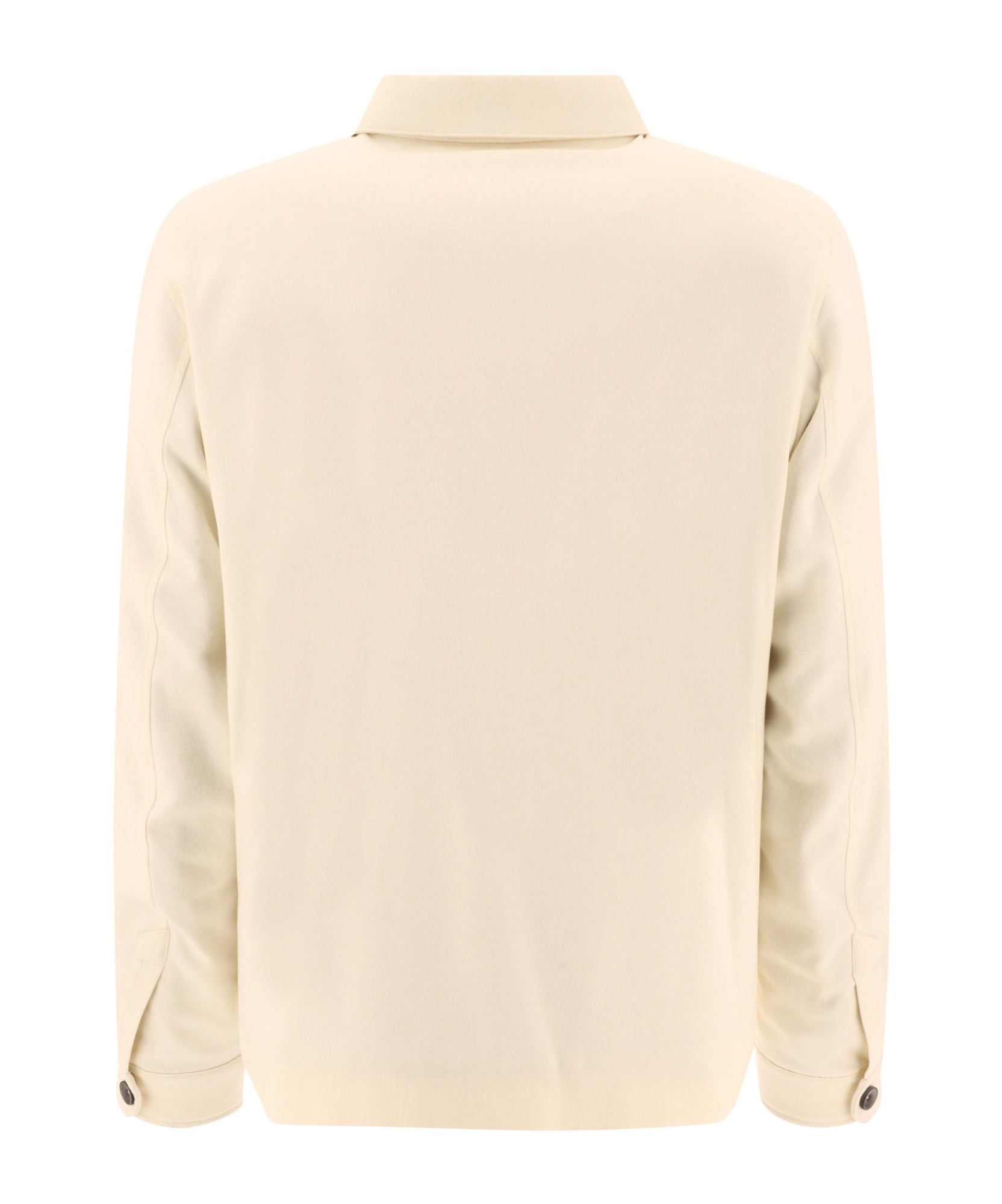 Herno Men's Quilted Shirt-style Jacket In Nude