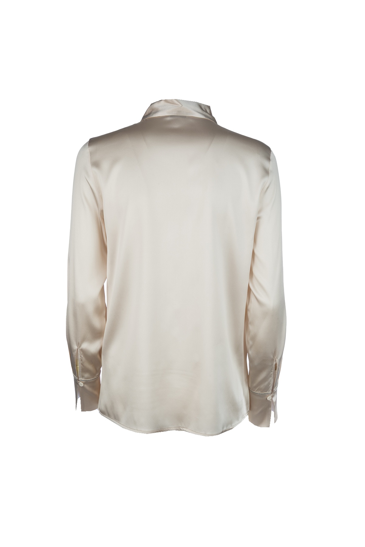 Peserico Long-sleeved Blouse In Neutral