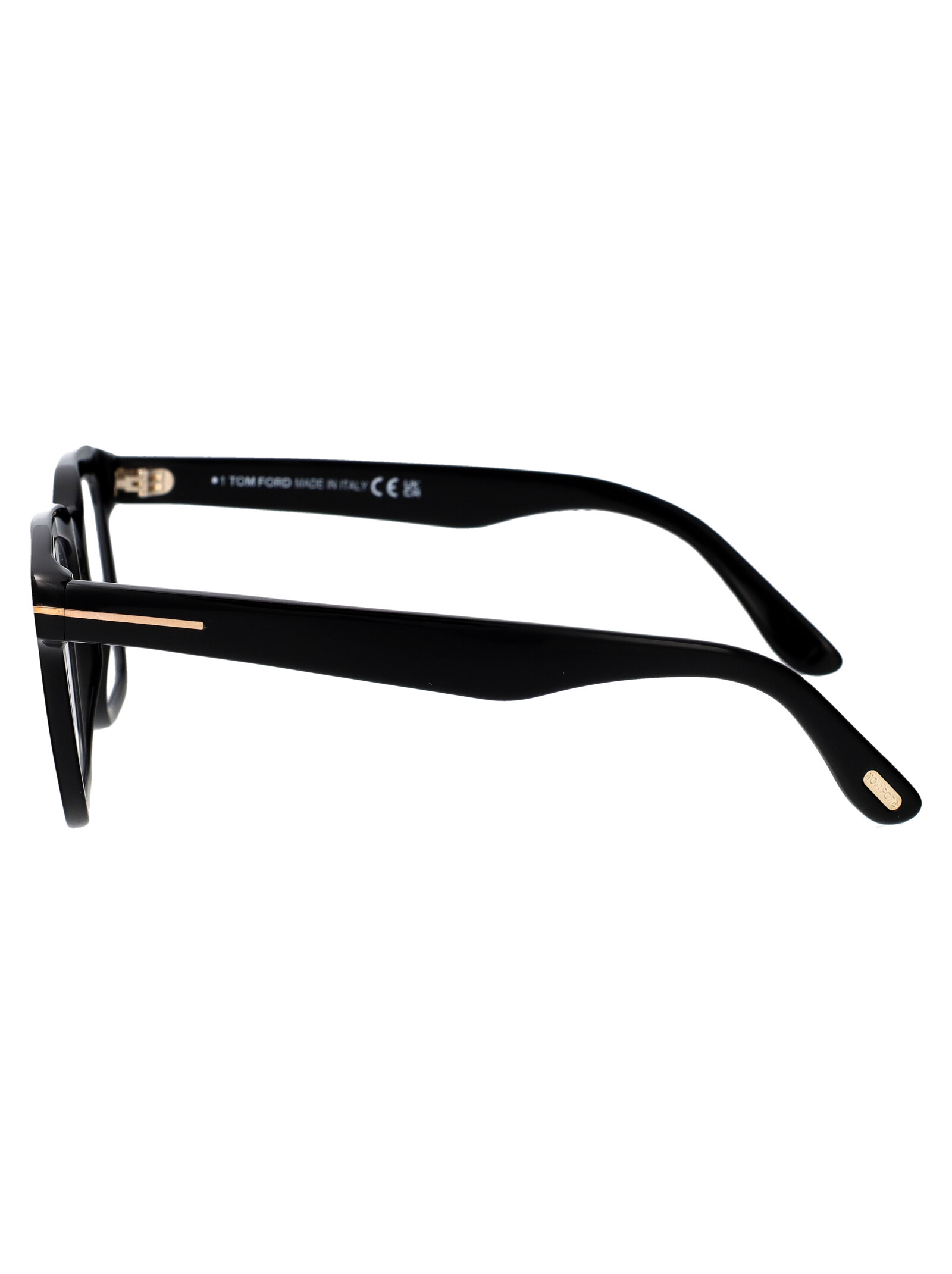 Tom Ford Eyewear Square Frame Glasses In Black