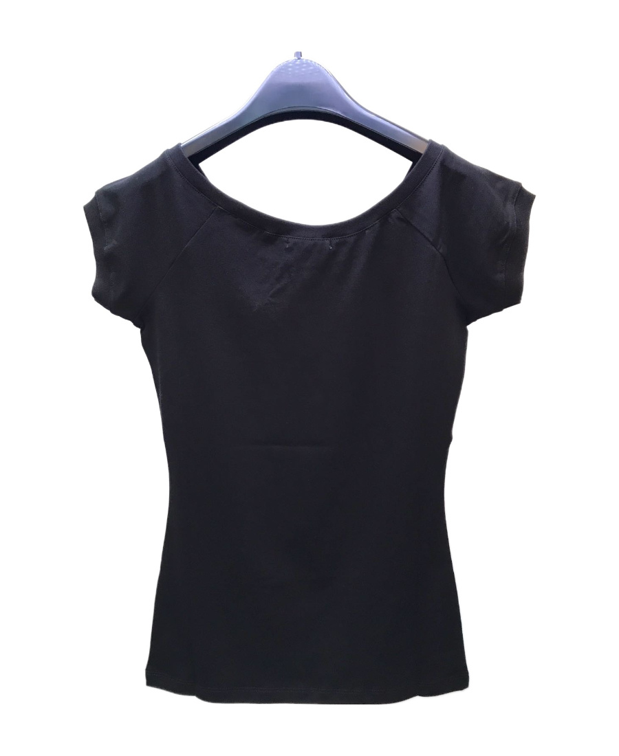Shop Iceberg T-shirt With Round Neck And Short Sleeves In Black