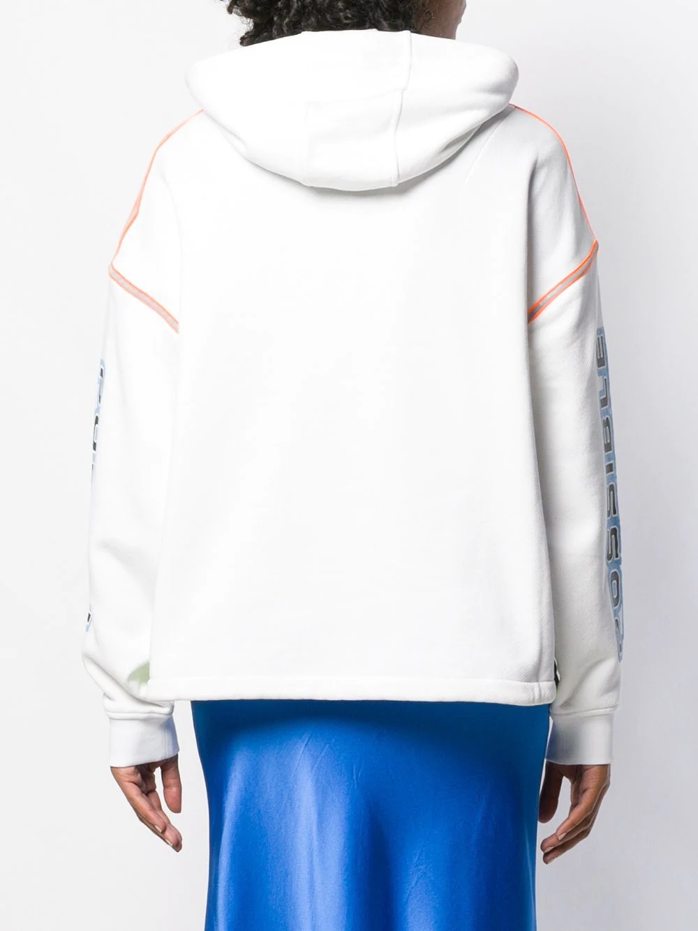 Mcq By Alexander Mcqueen Pattern Printed Hooded Sweater In White
