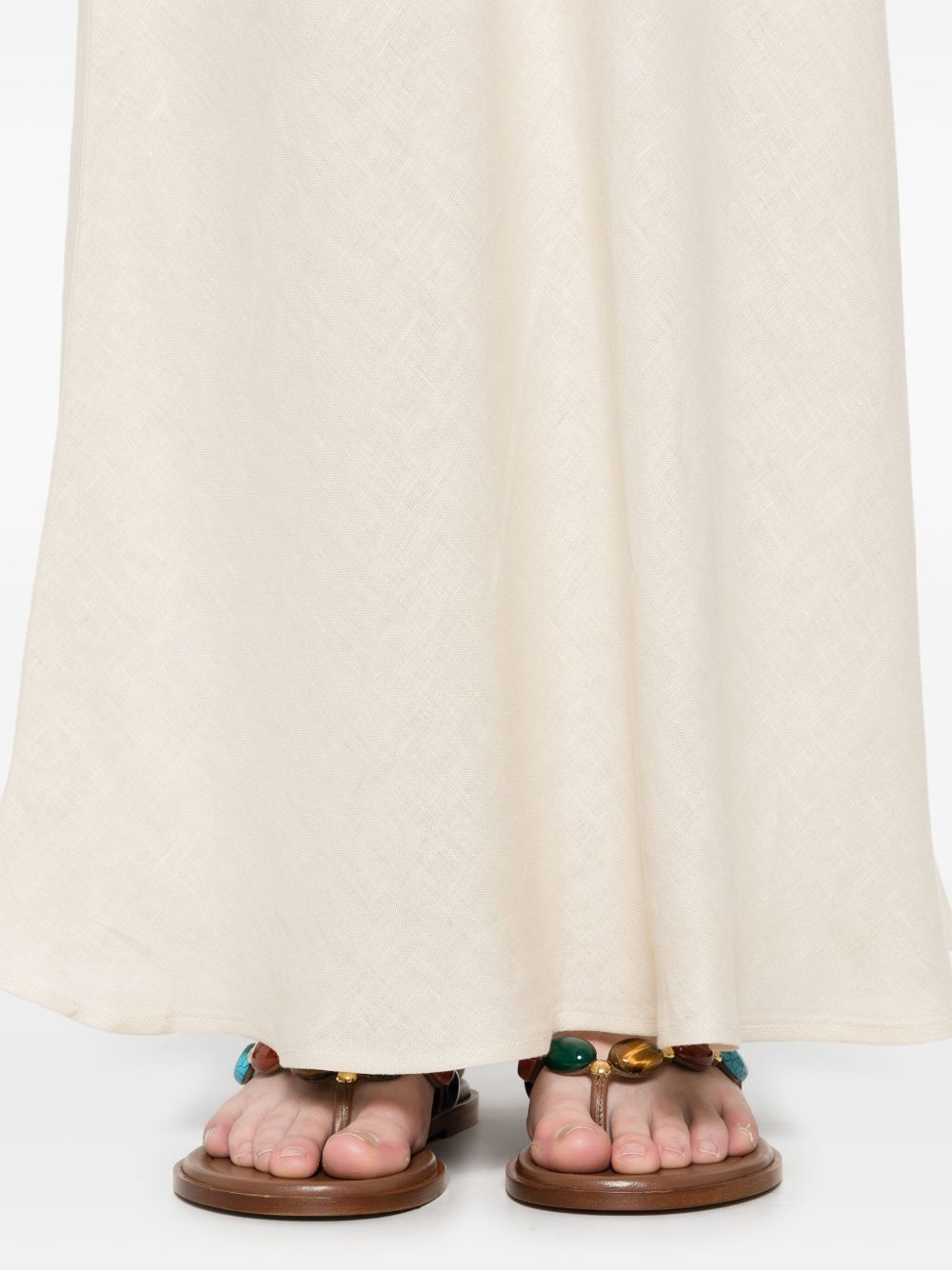 Shop Twinset Linen Skirt
