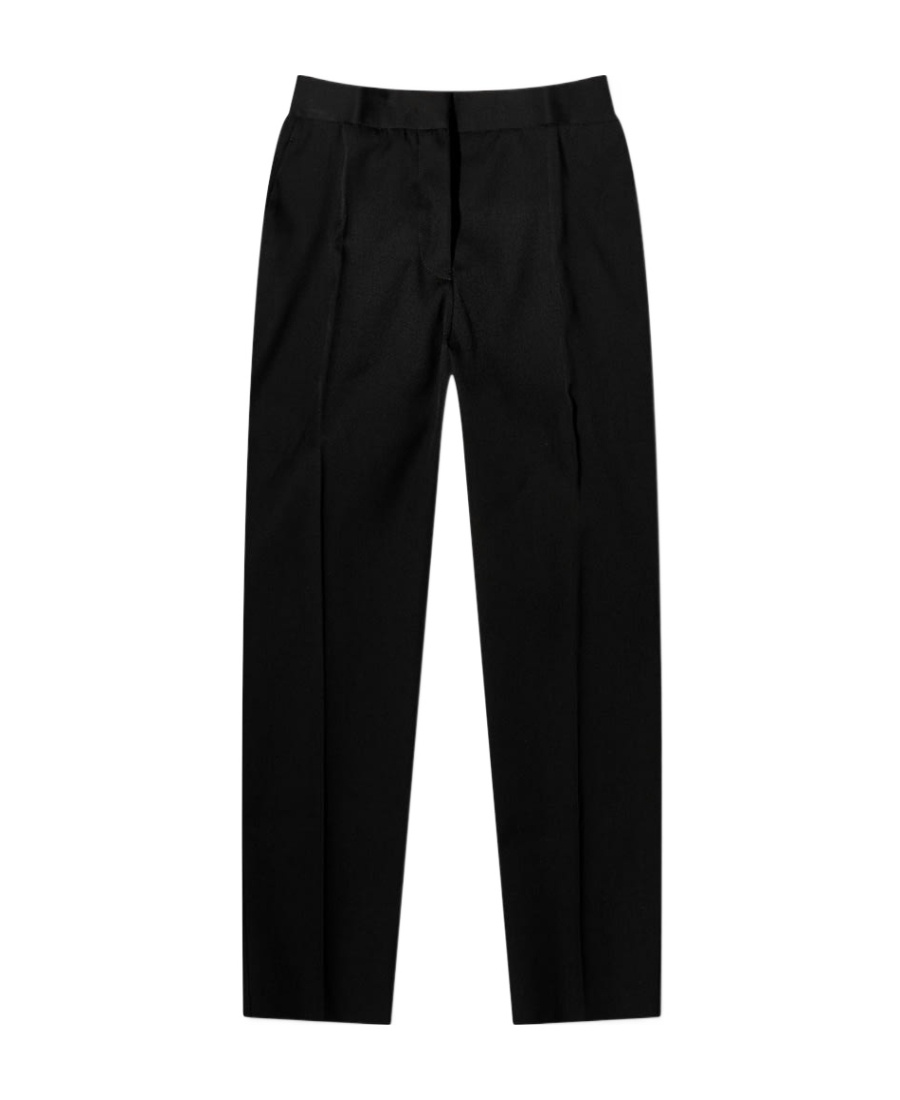 Jil Sander Cropped Tailored Trousers In Black