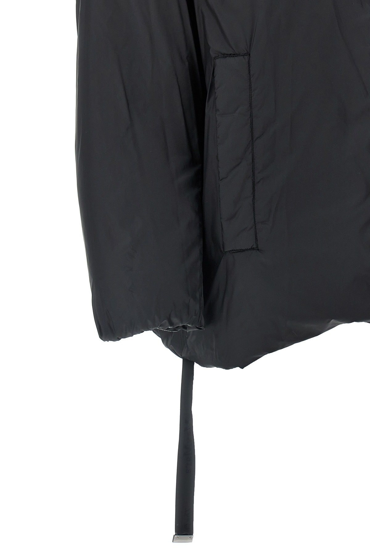 Max Mara Long-sleeved Down Jacket In White