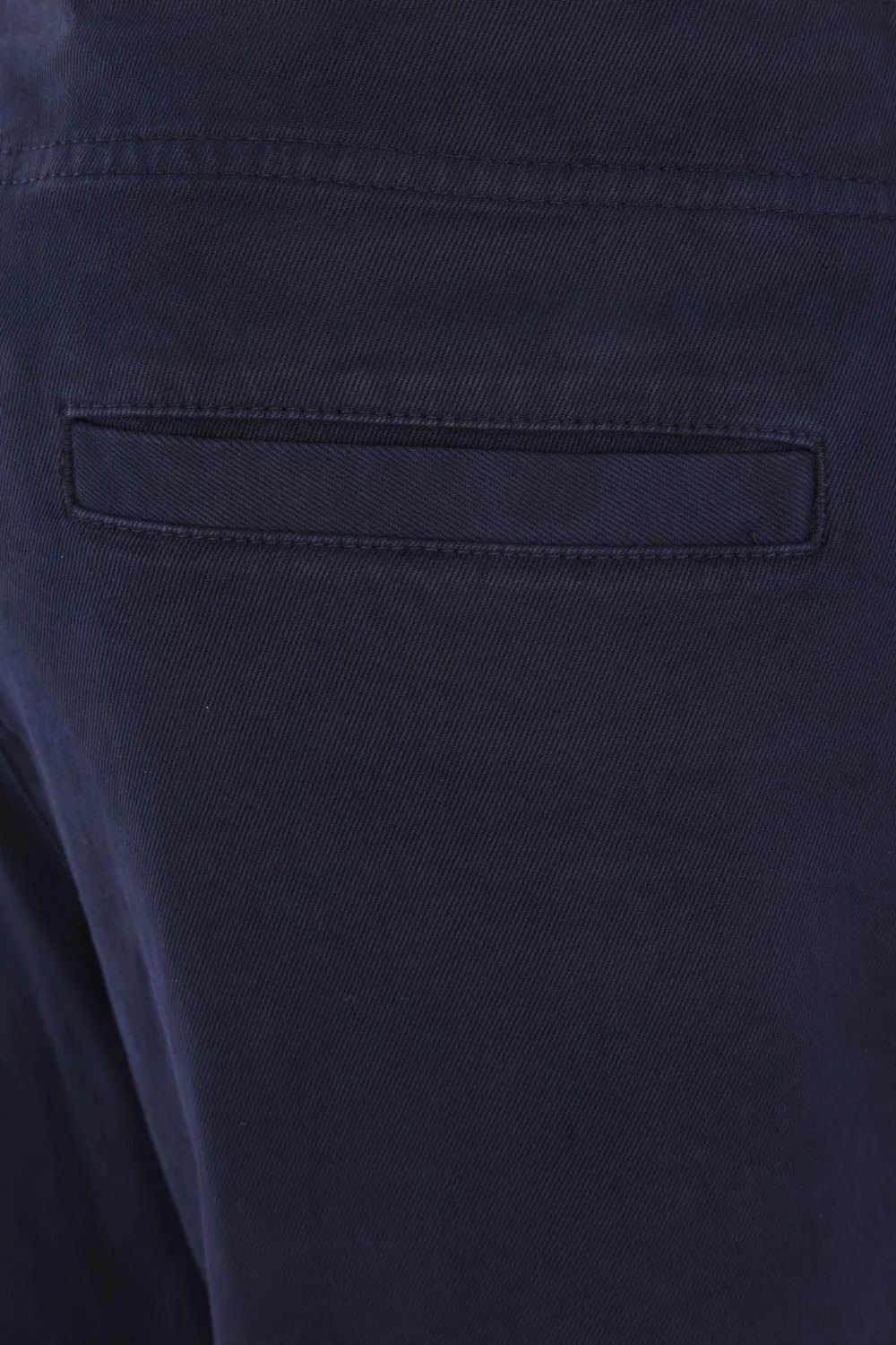 Aspesi Drawstring Straight-leg Trousers In Blue