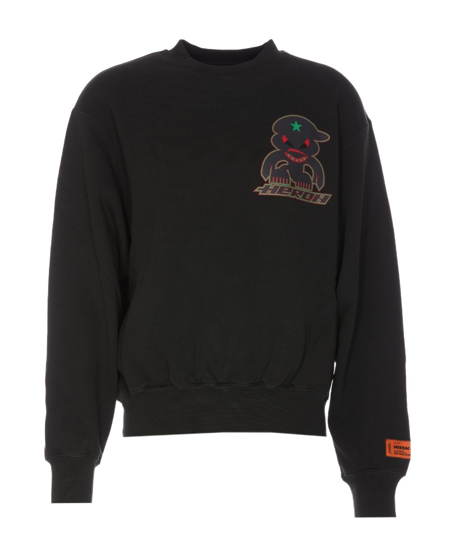 Heron Preston Monster Graphic-print Sweatshirt In Black