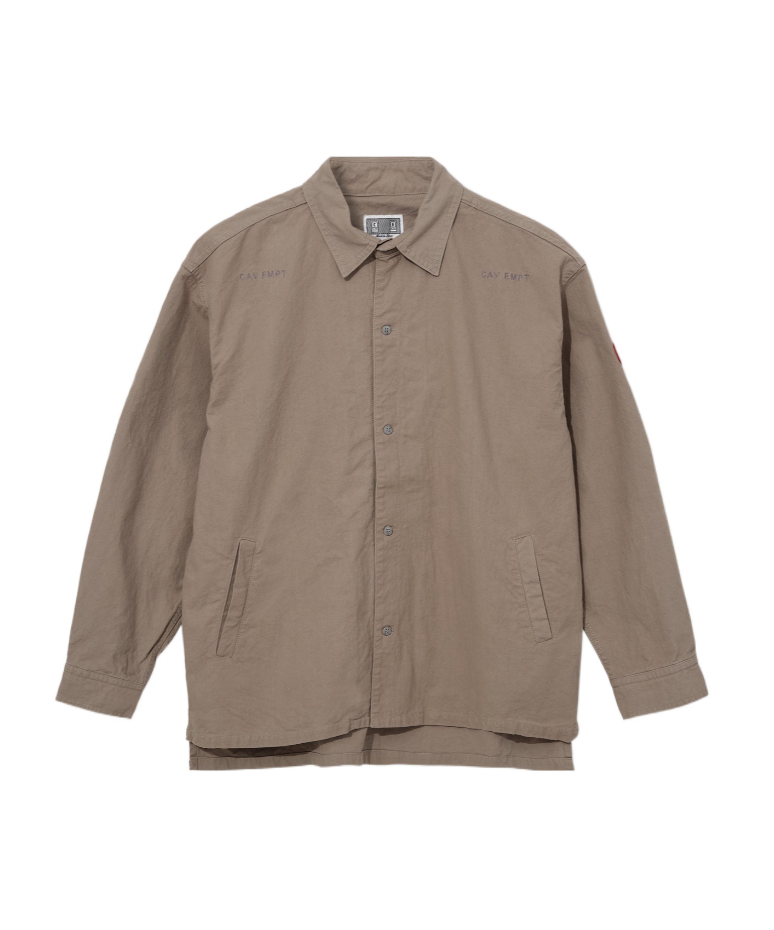 Cav Empt Long Sleeve Shirt In Brown