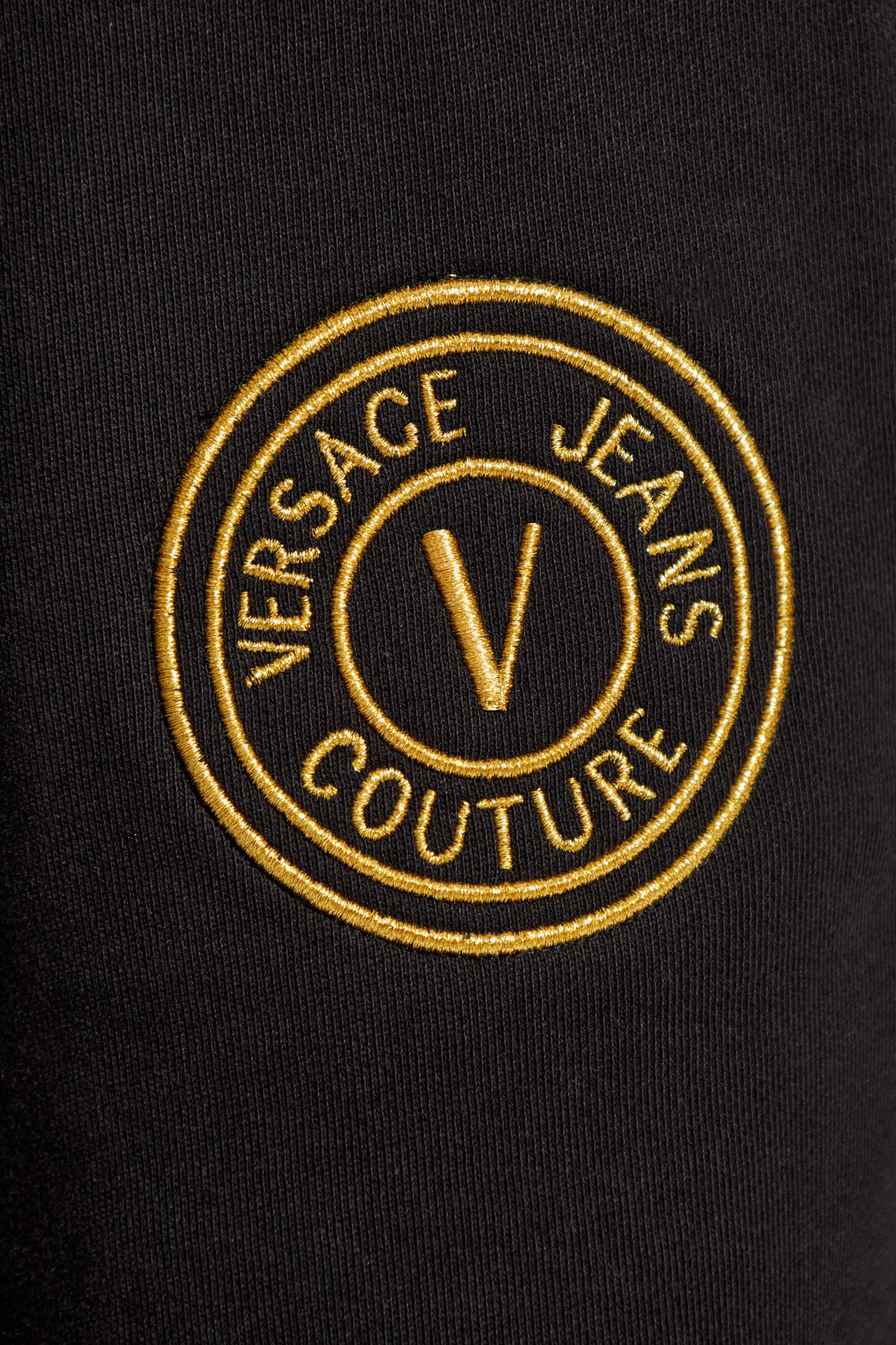 Versace Jeans Drawstring Sweatpants In Black