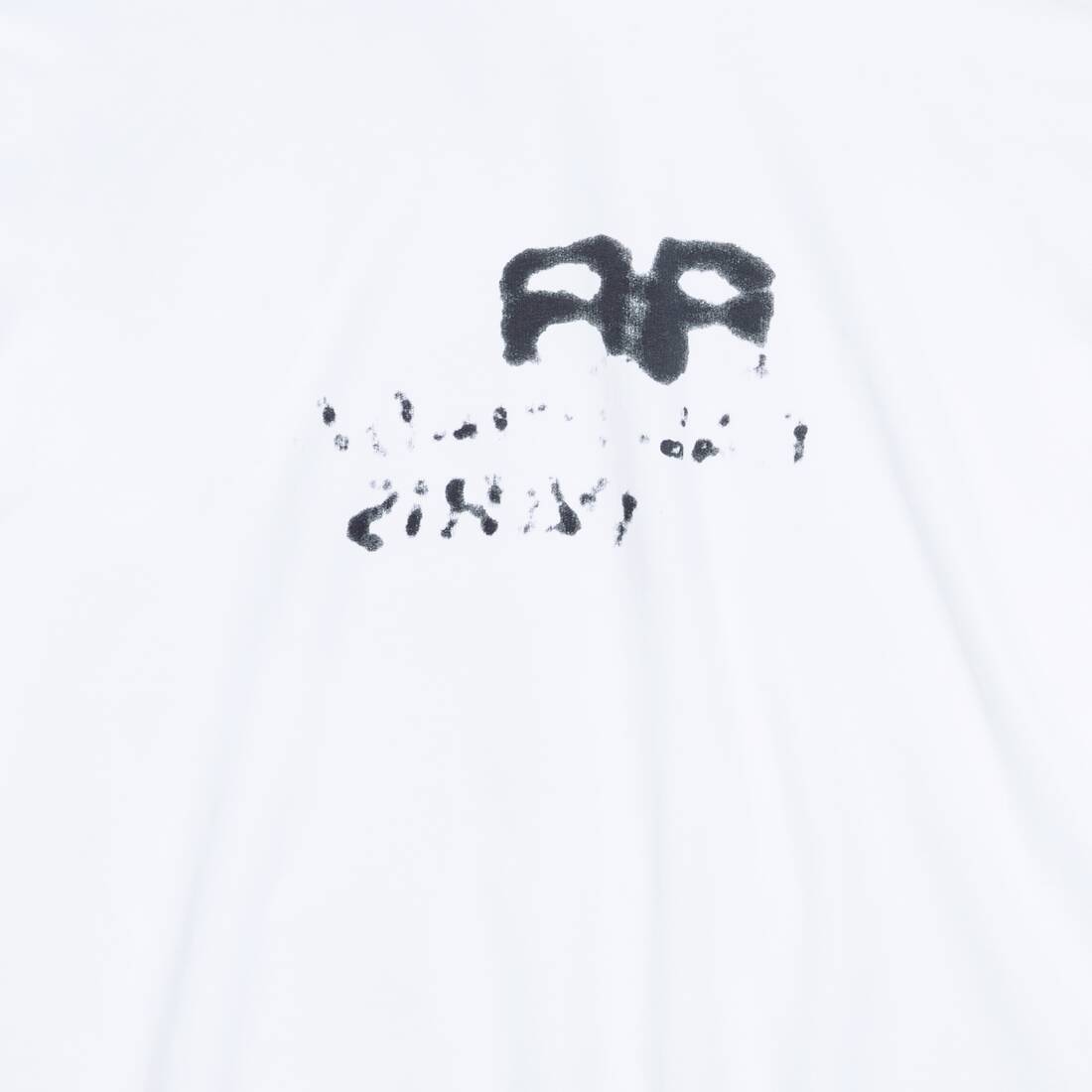 Balenciaga Logo-print Pullover Hoodie In White