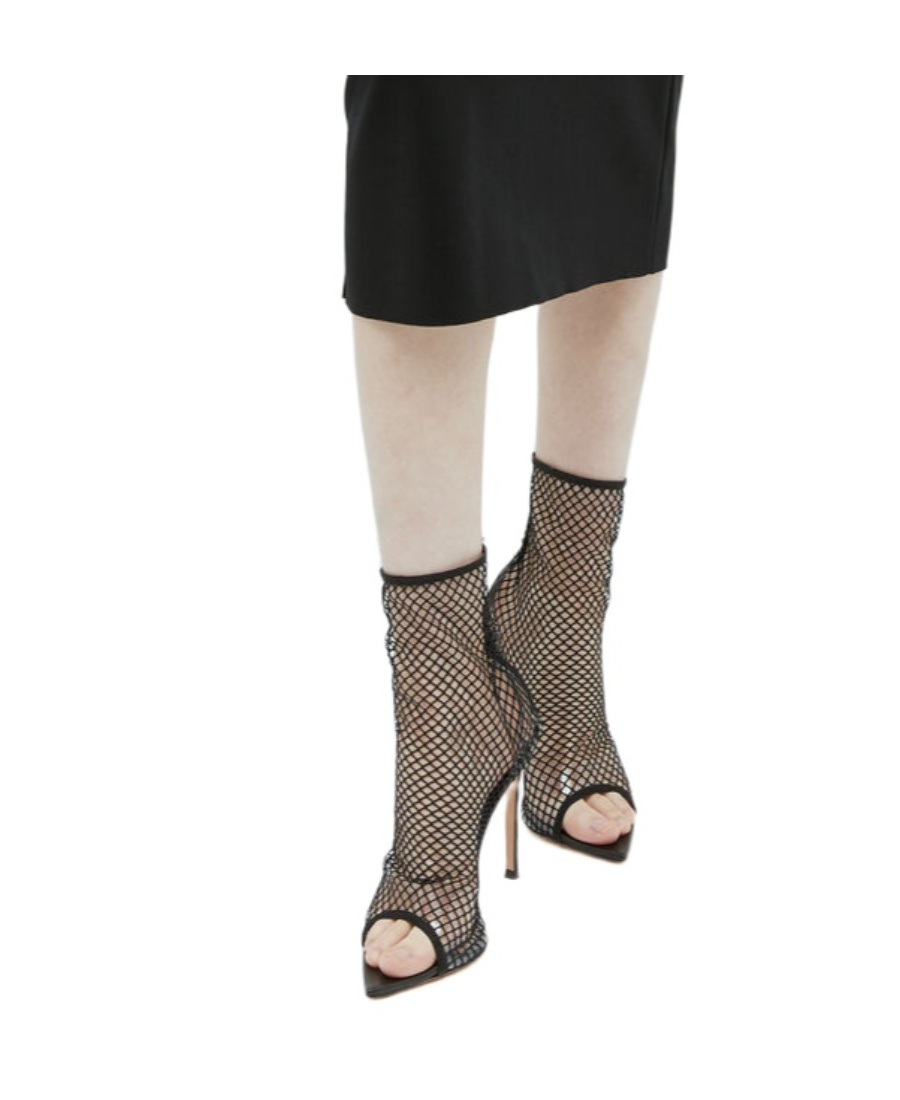 GIANVITO ROSSI OPEN-TOED HIGH HEELS
