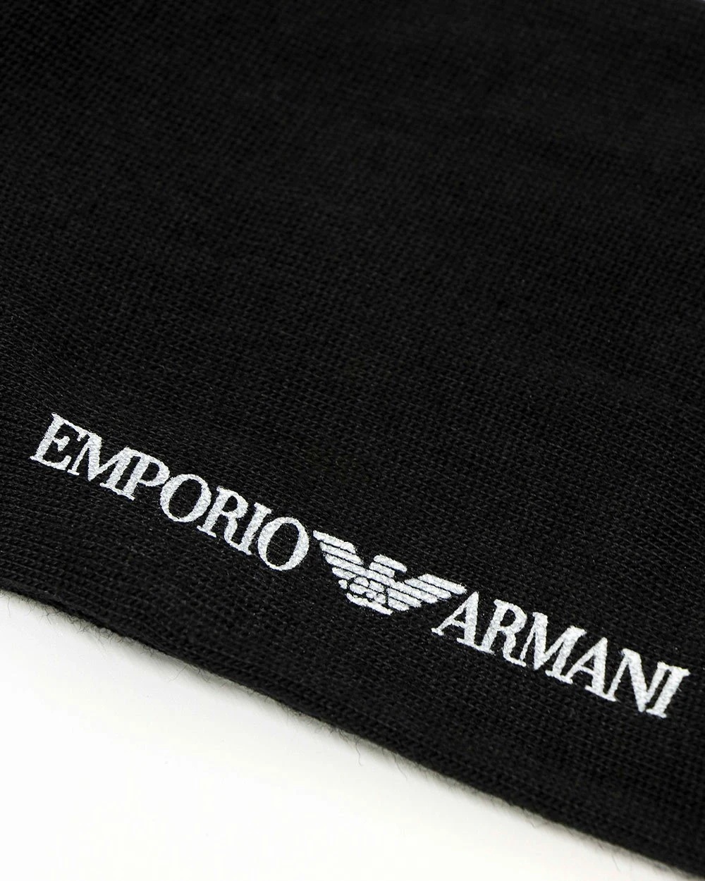 EMPORIO ARMANI LOGO KNITTED SOCKS