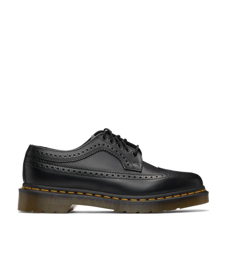 Dr. Martens' Herren Vintage 3989 Quilon Leder Brogues Schuhe In Black