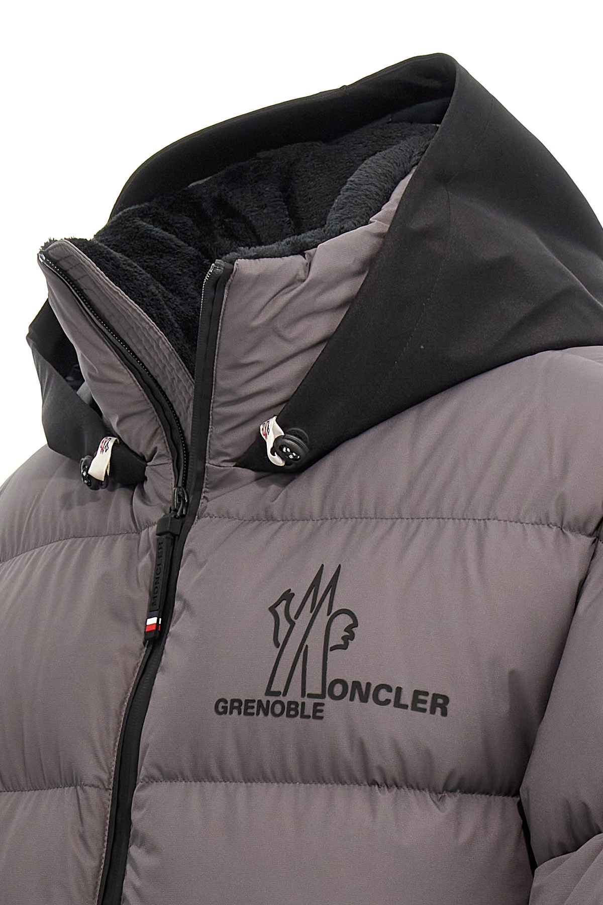 Moncler Marcassin Padded Jacket In Black