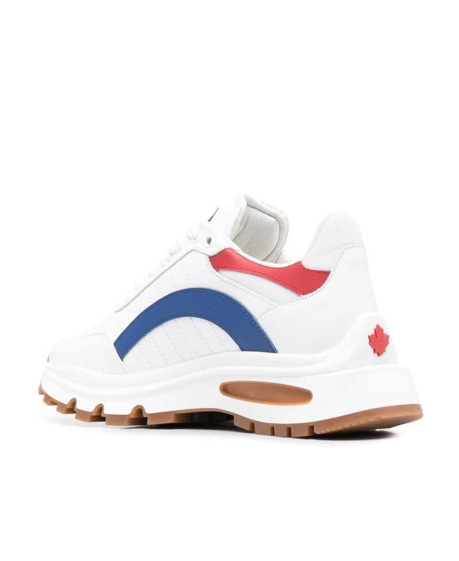 Dsquared2 Colour-block Chunky Sneakers In White