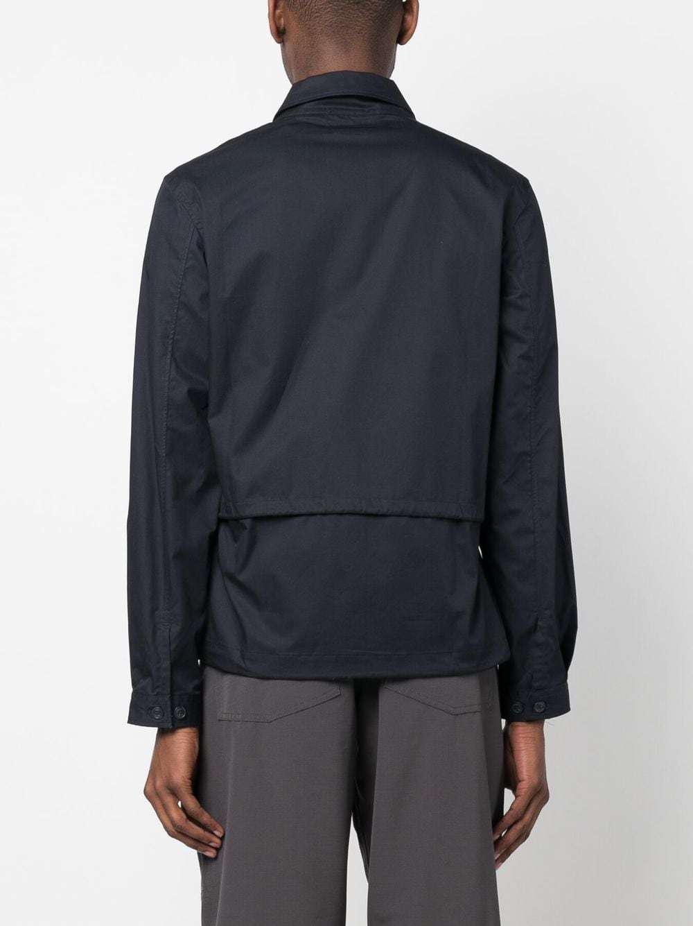 C.P. COMPANY METROPOLIS LOGO-PATCH JACKET