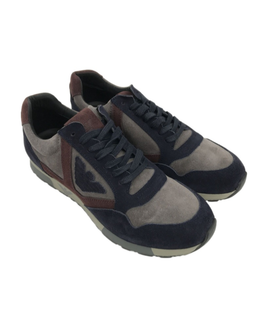 EMPORIO ARMANI LOGO DETAILS CASUAL SNEAKERS