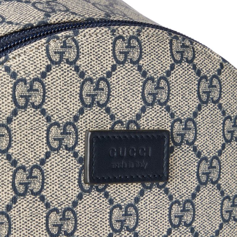 Gucci Gg Backpack In Gray