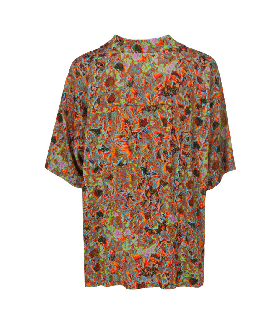 Ambush Logo Patch Shirt In Brown