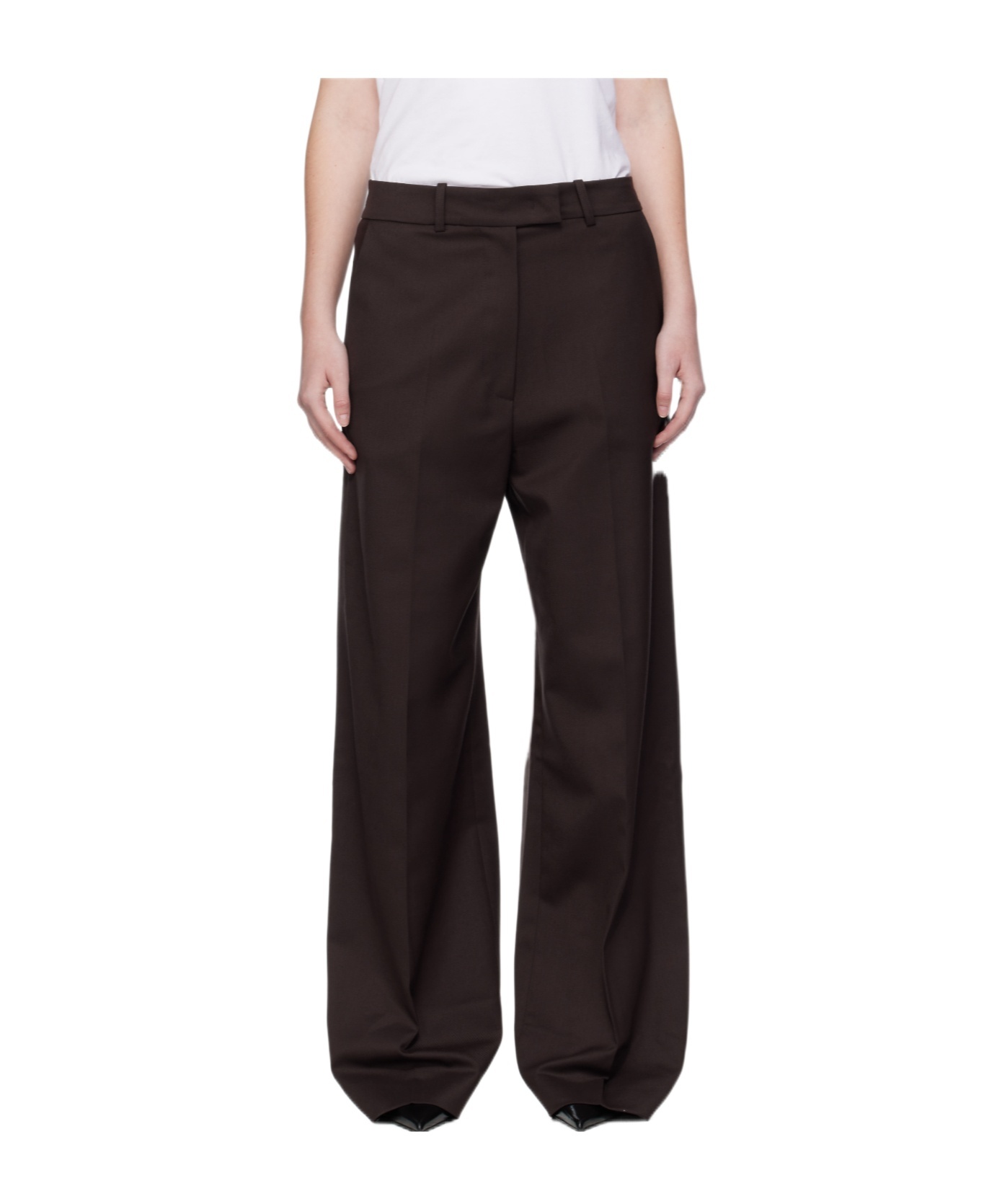 The Frankie Shop Brickell Trousers In Black