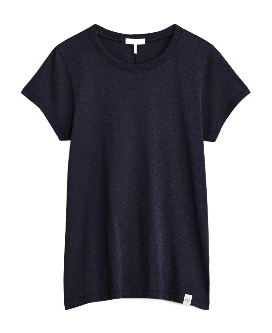 Rag & Bone Logo Short-sleeved T-shirt In Black