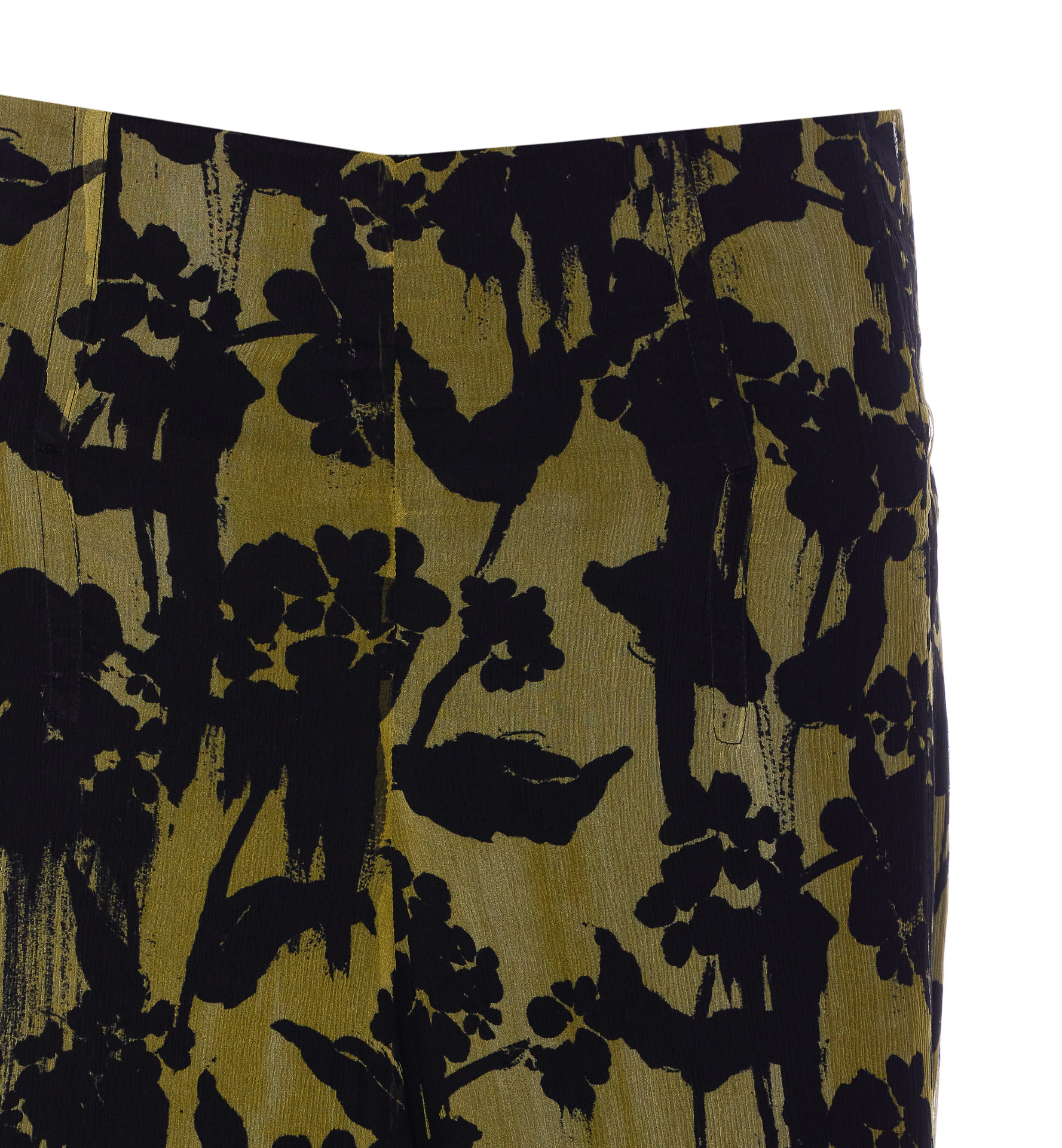 Shop Victoria Beckham Printed Skirt In Black