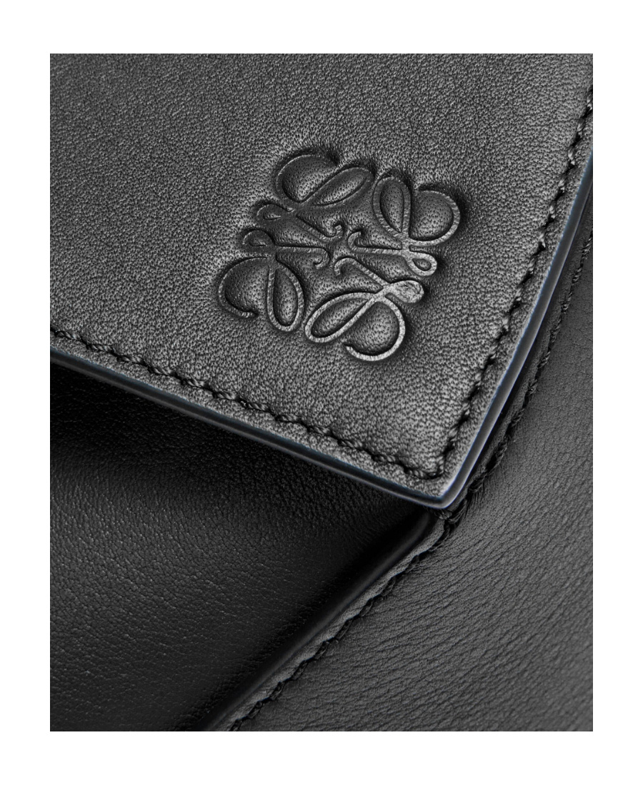 Loewe Small Puzzle Bumbag In Black