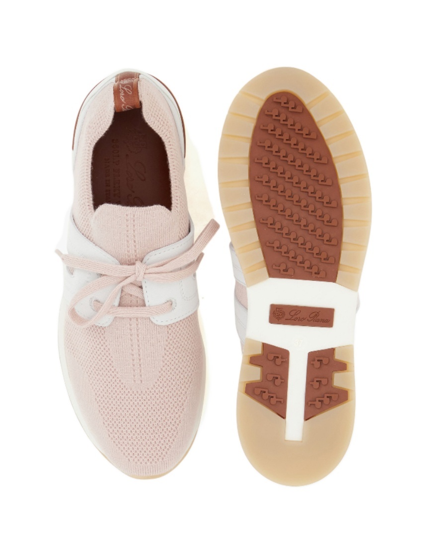 Loro Piana Women's 360 Lp Lady Flexy Walk Sneakers In Nude