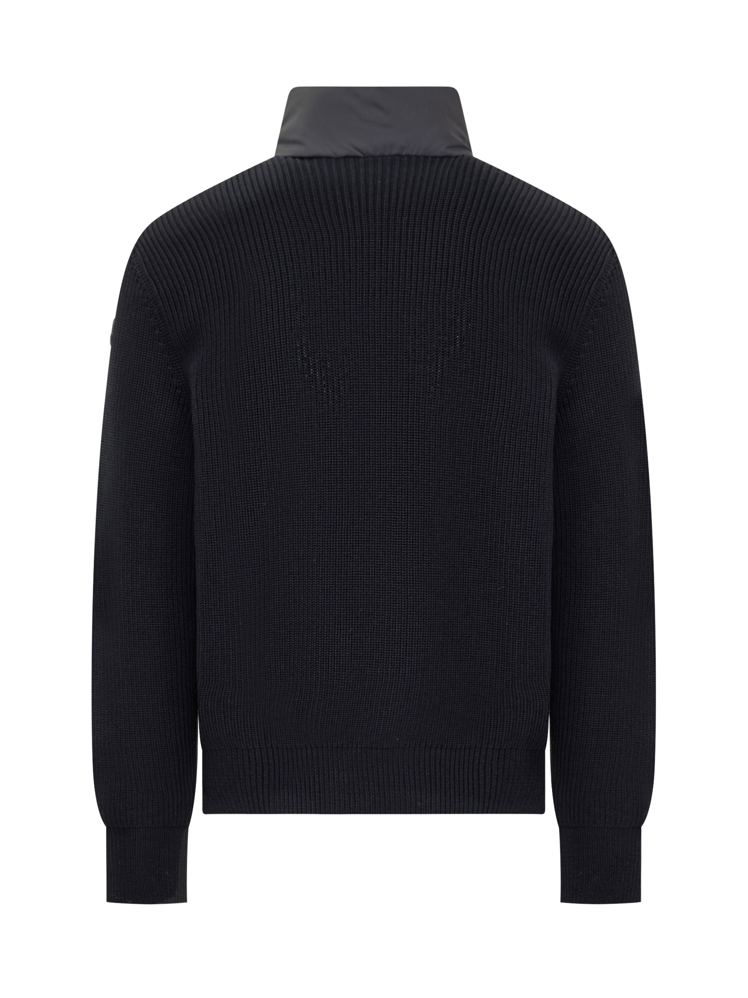 Moncler Long Sleeve Down Jacket In Midnight Blue
