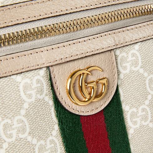 Gucci Ophidia Series Super Mini Shoulder Backpack In Nude