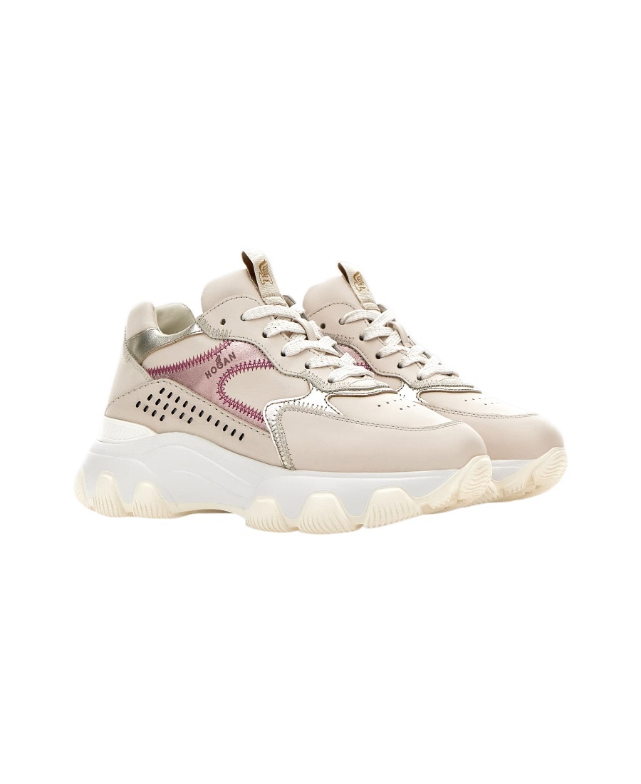 Hogan Hyperactive Low-top Sneakers In Neutral