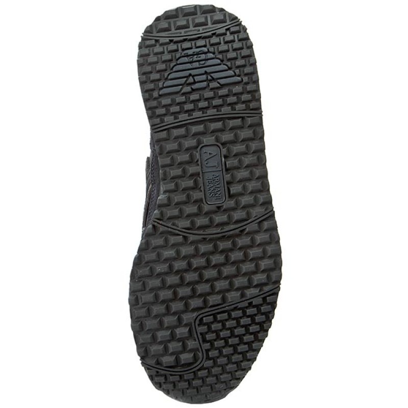 ARMANI JEANS HIGH-TOP LEISURE SNEAKERS